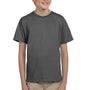 Hanes Youth EcoSmart Short Sleeve Crewneck T-Shirt - Smoke Grey