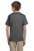Hanes 5370 Youth EcoSmart Short Sleeve Crewneck T-Shirt Smoke Grey Back