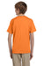 Hanes 5370 Youth EcoSmart Short Sleeve Crewneck T-Shirt Safety Orange Back