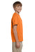 Hanes 5370 Youth EcoSmart Short Sleeve Crewneck T-Shirt Safety Orange SIde