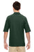 Jerzees 537MSR Mens Easy Care Moisture Wicking Short Sleeve Polo Shirt Forest Green Back