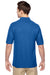 Jerzees 537MSR Mens Easy Care Moisture Wicking Short Sleeve Polo Shirt Royal Blue Back