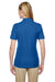 Jerzees 537WR Womens Easy Care Moisture Wicking Short Sleeve Polo Shirt Royal Blue Back
