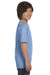 Hanes 5380 Youth Beefy-T Short Sleeve Crewneck T-Shirt Light Blue Side