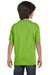 Hanes 5380 Youth Beefy-T Short Sleeve Crewneck T-Shirt Lime Green Back