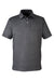 Puma 538748 Mens Cloudspun Primary Short Sleeve Polo Shirt Black Flat Front
