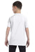 Hanes 54500 Youth ComfortSoft Short Sleeve Crewneck T-Shirt White Back
