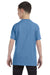 Hanes 54500 Youth ComfortSoft Short Sleeve Crewneck T-Shirt Carolina Blue Back