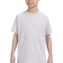 Hanes Youth ComfortSoft Short Sleeve Crewneck T-Shirt - Ash Grey
