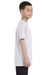 Hanes 54500 Youth ComfortSoft Short Sleeve Crewneck T-Shirt Ash Grey Side