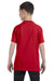Hanes 54500 Youth ComfortSoft Short Sleeve Crewneck T-Shirt Red Back