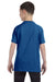 Hanes 54500 Youth ComfortSoft Short Sleeve Crewneck T-Shirt Royal Blue Back