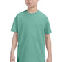 Hanes Youth ComfortSoft Short Sleeve Crewneck T-Shirt - Clean Mint Green