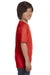 Hanes 5480 Youth ComfortSoft Short Sleeve Crewneck T-Shirt Red Side