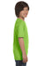 Hanes 5480 Youth ComfortSoft Short Sleeve Crewneck T-Shirt Lime Green Side