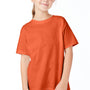 Hanes Youth ComfortSoft Short Sleeve Crewneck T-Shirt - Texas Orange
