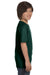 Hanes 5480 Youth ComfortSoft Short Sleeve Crewneck T-Shirt Forest Green Side