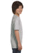 Hanes 5480 Youth ComfortSoft Short Sleeve Crewneck T-Shirt Light Steel Grey Side