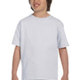 Hanes Youth ComfortSoft Short Sleeve Crewneck T-Shirt - Ash Grey