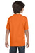 Hanes 5480 Youth ComfortSoft Short Sleeve Crewneck T-Shirt Orange Back