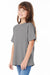 Hanes 5480 Youth ComfortSoft Short Sleeve Crewneck T-Shirt Oxford Grey 3Q