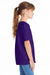 Hanes 5480 Youth ComfortSoft Short Sleeve Crewneck T-Shirt Athletic Purple SIde