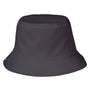 J America Mens Gilligan Bonnie Bucket Hat - Charcoal Grey