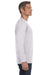 Hanes 5586 Mens ComfortSoft Long Sleeve Crewneck T-Shirt Ash Grey Side