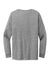 Jerzees 560LS Mens Premium Blend Ring Spun Long Sleeve Crewneck T-Shirt Oxford Grey Flat Back