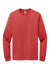 Jerzees 560LS Mens Premium Blend Ring Spun Long Sleeve Crewneck T-Shirt True Red Flat Front
