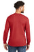 Jerzees 560LS Mens Premium Blend Ring Spun Long Sleeve Crewneck T-Shirt True Red Back