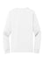 Jerzees 560LS Mens Premium Blend Ring Spun Long Sleeve Crewneck T-Shirt White Flat Back