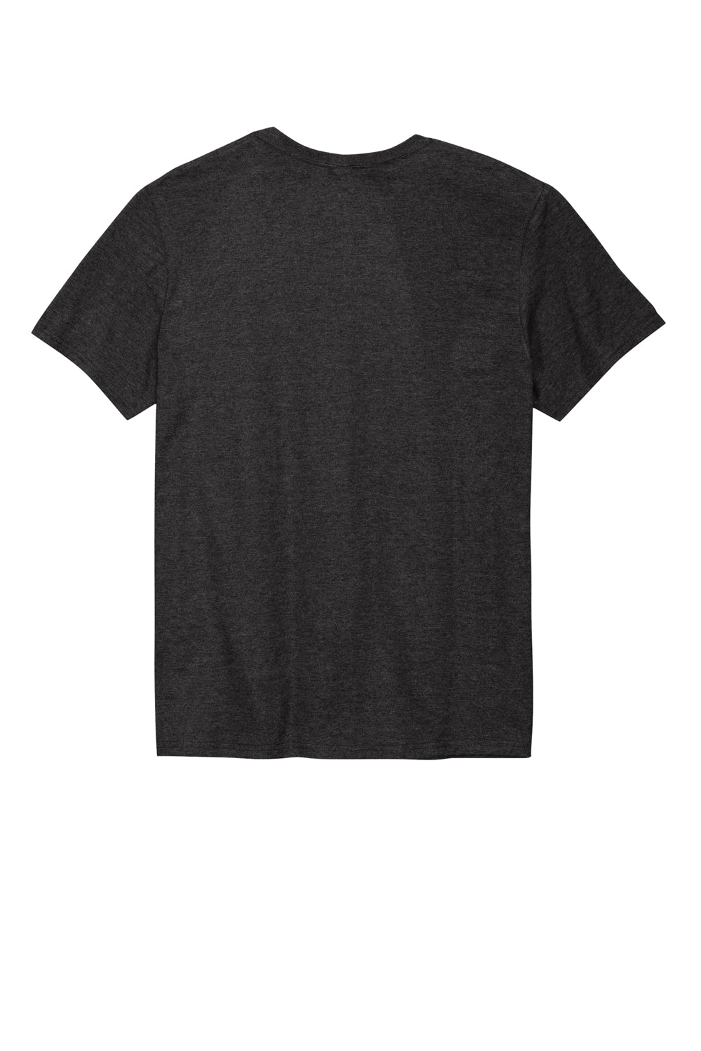 Jerzees 560M Mens Premium Blend Ring Spun Short Sleeve Crewneck T-Shirt Heather Black Ink Flat Back