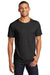 Jerzees 560M Mens Premium Blend Ring Spun Short Sleeve Crewneck T-Shirt Heather Black Ink Front