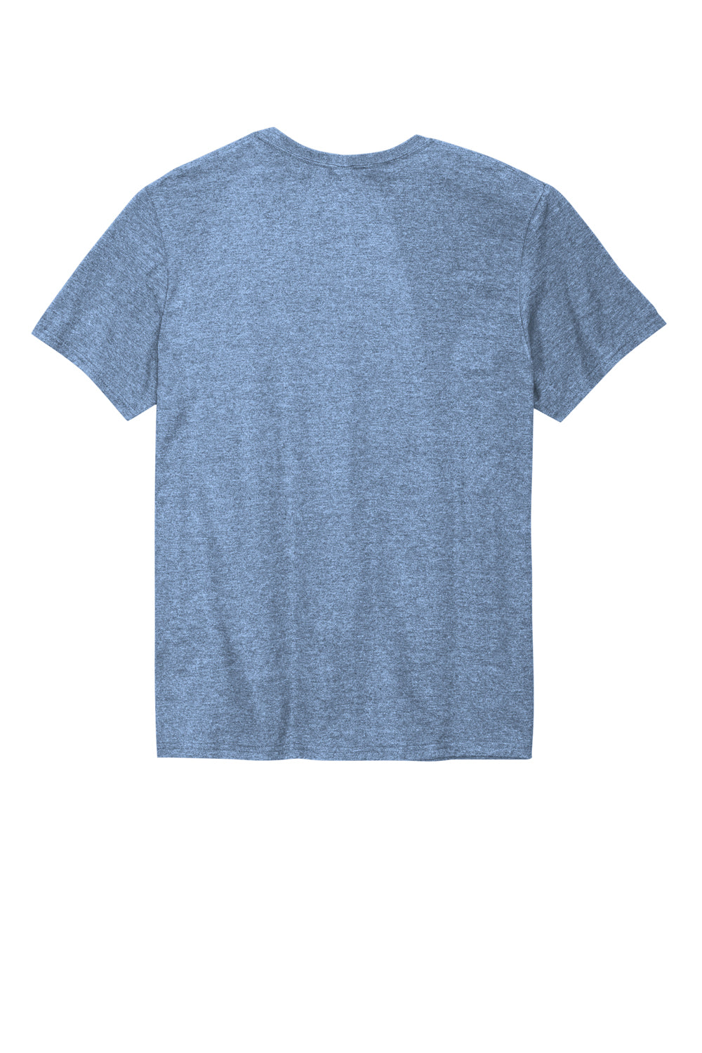 Jerzees 560M Mens Premium Blend Ring Spun Short Sleeve Crewneck T-Shirt Heather Carolina Blue Flat Back