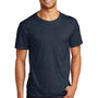Jerzees Mens Premium Blend Moisture Wicking Short Sleeve Crewneck T-Shirt - Heather Indigo Blue