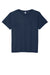 Jerzees 560M Mens Premium Blend Ring Spun Short Sleeve Crewneck T-Shirt Navy Blue Flat Front