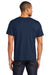 Jerzees 560M Mens Premium Blend Ring Spun Short Sleeve Crewneck T-Shirt Navy Blue Back