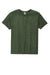 Jerzees 560M Mens Premium Blend Ring Spun Short Sleeve Crewneck T-Shirt Heather Military Green Flat Front