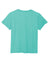 Jerzees 560M Mens Premium Blend Ring Spun Short Sleeve Crewneck T-Shirt Scuba Blue Flat Back