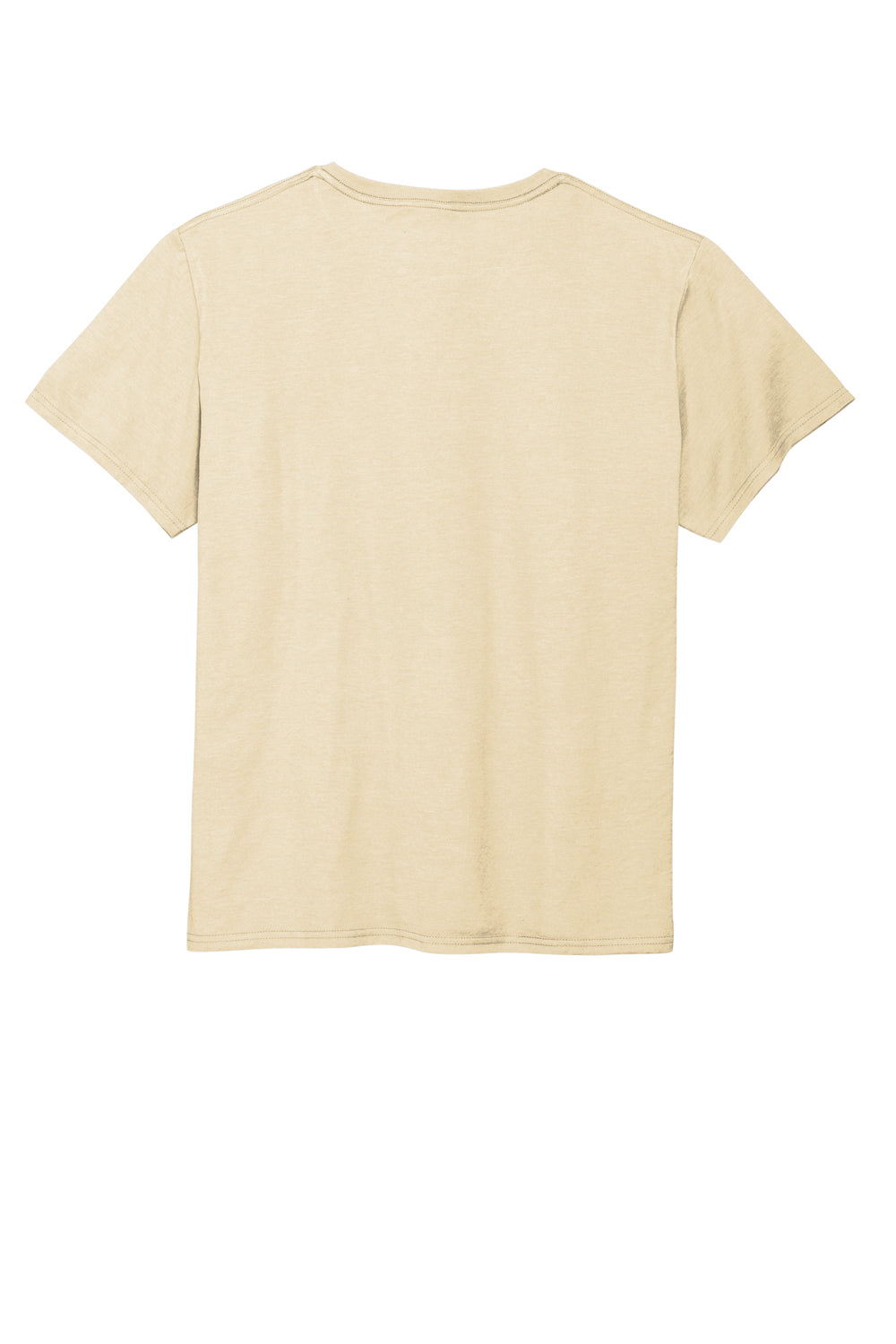 Jerzees 560M Mens Premium Blend Ring Spun Short Sleeve Crewneck T-Shirt Heather Sweet Cream Flat Back