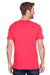 Jerzees 560MR Mens Premium Blend Short Sleeve Crewneck T-Shirt Heather Fiery Red Back