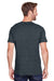 Jerzees 560MR Mens Premium Blend Short Sleeve Crewneck T-Shirt Heather Black Back