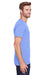 Jerzees 560MR Mens Premium Blend Short Sleeve Crewneck T-Shirt Iris Purple Side