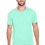 Jerzees Mens Premium Blend Moisture Wicking Short Sleeve Crewneck T-Shirt - Heather Mint Green