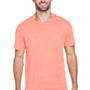 Jerzees Mens Premium Blend Moisture Wicking Short Sleeve Crewneck T-Shirt - Peach
