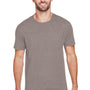 Jerzees Mens Premium Blend Moisture Wicking Short Sleeve Crewneck T-Shirt - Heather Taupe