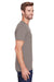 Jerzees 560MR Mens Premium Blend Short Sleeve Crewneck T-Shirt Heather Taupe Brown Side