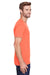 Jerzees 560MR Mens Premium Blend Short Sleeve Crewneck T-Shirt Heather Orange Side