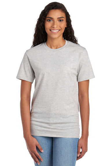 Jerzees 560MR/560M Mens Premium Blend Short Sleeve Crewneck T-Shirt Heather Oatmeal Front
